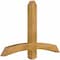 Ekena Millwork Bellingham Rough Sawn Timber Gable Bracket, Western Red Cedar, 48"W x 32"H x 4"D x 4"F, 16/12 Pitch GBW048X32X0404BEL00RWR - alternate 5